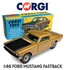 CORGI | FORD MUSTANG FASTBACK 2+2 COUPE (CLASSIC SERIES) | 1:46_