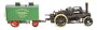 OXFORD | FOWLER PLOUGH STEAM ENGINE No15222 BRISTOL  ROVER + LIVING | 1:76_