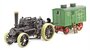 OXFORD | FOWLER PLOUGH STEAM ENGINE No15222 BRISTOL  ROVER + LIVING | 1:76_