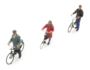 ARTITEC | WACHTENDE FIETSERS 3 FIGUREN (READY-MADE) | 1:87_