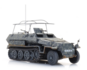 ARTITEC | SD.kfz. 251/3 AUSF. C FUNKPANZERWAGEN CAMO-GRAU (READY-MADE) | 1:87_