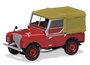 CORGI | LAND ROVER SERIES 1 80" POPPY RED FIRE BRIGADE 1949 | 1:43_