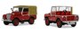 CORGI | LAND ROVER SERIES 1 80" POPPY RED FIRE BRIGADE 1949 | 1:43_