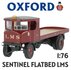 OXFORD | SENTINEL FLATBED LMS | 1:76_