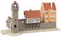 FALLER | B-923 STADSMUUR MET HUIZEN (FALLER-KLASSIKER) | 1:87_