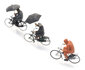 ARTITEC | FIETSERS IN REGEN 3 FIGUREN (READY-MADE) | 1:87_