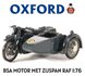 OXFORD | BSA MOTOR MET ZIJSPAN RAF | 1:76_