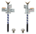 ARTITEC | ANWB WEGWIJZERS + PADDESTOELEN (READY-MADE) | 1:87_
