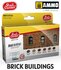 RAIL CENTER | BRICK BUILDINGS (6 FLESJES) | 15ML_