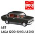 BUSCH | LADA 1200 - SHIGULI 2101 ZWART | 1:87_
