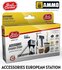 RAIL CENTER | ACCESSOIRES EUROPEAN STATION (6 FLESJES) | 15ML_