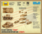 ZVEZDA | US LIGHT TANK M3A1 'STUART' 1944 (SNAP FIT) | 1:100_