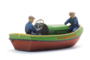 ARTITEC | DE KAMELEON WATERLIJN + HIELKE EN SIETSE FIGUREN (READY-MADE) | 1:87_