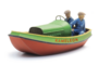 ARTITEC | DE KAMELEON WATERLIJN + HIELKE EN SIETSE FIGUREN (READY-MADE) | 1:87_