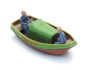 ARTITEC | DE KAMELEON WATERLIJN + HIELKE EN SIETSE FIGUREN (READY-MADE) | 1:87_
