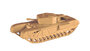 ZVEZDA | INFANTERY TANK MK IV (A22C) CHURCHILL MK. V (SNAP FIT)  | 1:100_