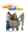 ARTITEC | HOT DOG KAR + 2 FIGUREN (READY-MADE) | 1:87_