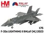 HOBBY MASTER | F-35A LIGHTNING II RNLAF 2023  (KONINKLIJKE LUCHTMACHT NL) | 1:72_