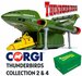 CORGI | THUNDERBIRDS COMPLETE SET 3 BOXEN FAB1 TH2+4 Th1+3 CLASSIC TV SERIES 60 YEARS | BUNDEL_
