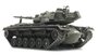 ARTITEC - M48A2GA2 Gelboliv voor treintransport Bundeswehr (kant en klaar model) - 1:87 _