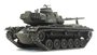 ARTITEC - M48A2GA2 Gelboliv voor treintransport Bundeswehr (kant en klaar model) - 1:87 _