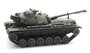 ARTITEC - M48A2 Gelboliv voor treintransport Bundeswehr (kant en klaar model) - 1:87 _