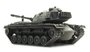 ARTITEC - M48A2 Gelboliv voor treintransport Bundeswehr (kant en klaar model) - 1:87 _