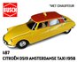 BUSCH | CITROEN DS19 AMSTERDAMSE TAXI (MET FIGUUR) 1958 | 1:87_