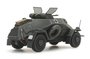 ARTITEC | Sdfkz 221 4 Rad MG 34 Grijs (READY-MADE) | 1:87 _