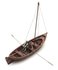 ARTITEC | ROEIBOOT MET MAST EN 2 FIGUREN 15e EEUW | 1:87_