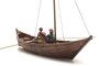 ARTITEC | ROEIBOOT MET MAST EN 2 FIGUREN 15e EEUW | 1:87_