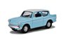 OXFORD DIECAST | FORD ANGLIA 'Lt.BLUE/ERMINE WHITE' 1960 | 1:76_