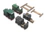 ARTITEC | LADING: WINDHOFF SMALSPOORLOCJES (READY MADE) | 1:87_