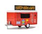 OXFORD DIECAST | HARD WOK CAFE 'MOBILE FOOD TRAILER' | 1:76_