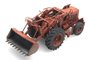 ARTITEC | BISCHOFF POLYTRAC MET SHOVEL, ORANJE (READY-MADE) | 1:87_