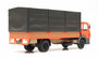 ARTITEC | DAF KANTELCABINE 1987 OPEN BAK MET HUIF 'ORANJE' (READY MADE) | 1:87_