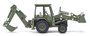 OXFORD DIECAST | JCB 3CX (1980s) ARMY | 1:76_