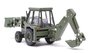 OXFORD DIECAST | JCB 3CX (1980s) ARMY | 1:76_