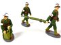 DIREKT COLLECTIONS | AMBULANCE METALEN FIGUREN 3 SET (MILITAIR FRANS) 1952 | 1:43_